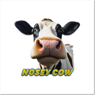 NOSEY COW Posters and Art